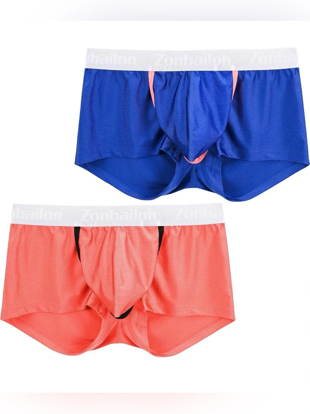 Men’s 3-Pack trunks — Red, Black, Blue